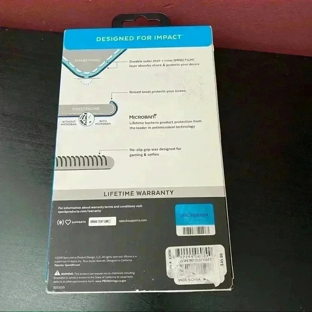 Speck Case IPhone XS Max